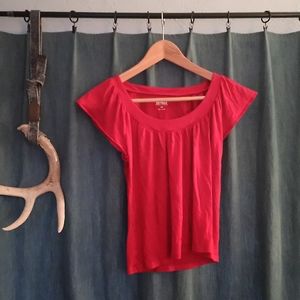 Hot Pink Flowy Shirt